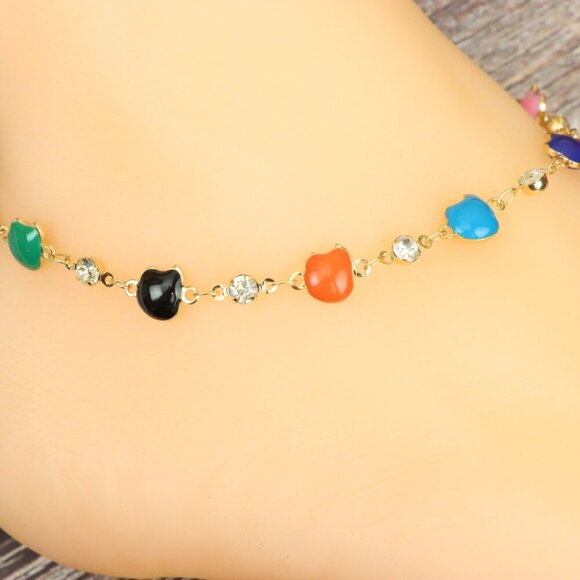 "Elegant Handmade Anklet – Delicate Jewelry for Women, MAR091073 - Picture 10 of 10
